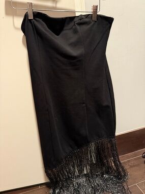 Superdown Fringe MIDI dress